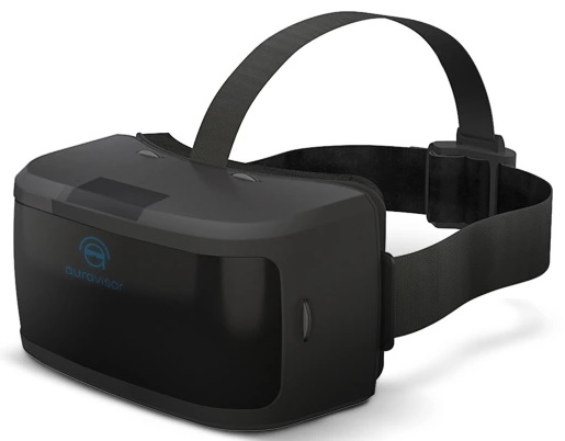 Auravisor virtual reality headset goggles