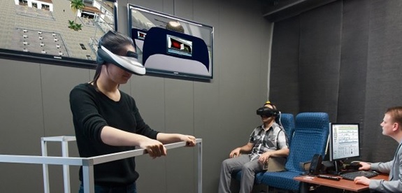 virtual reality headset voor zieken