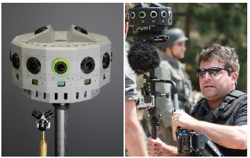 opnemen van VR film camera
