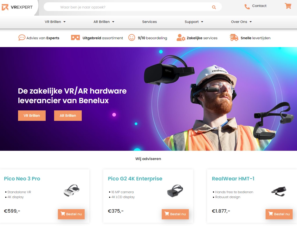 link naar vr-brillen winkel vr-expert