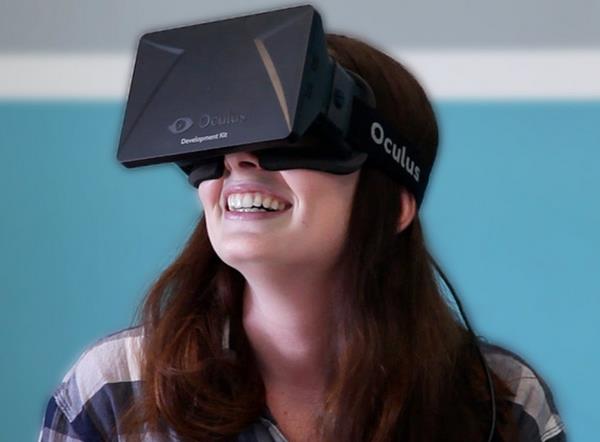 Oculus Rift virtual reality headset